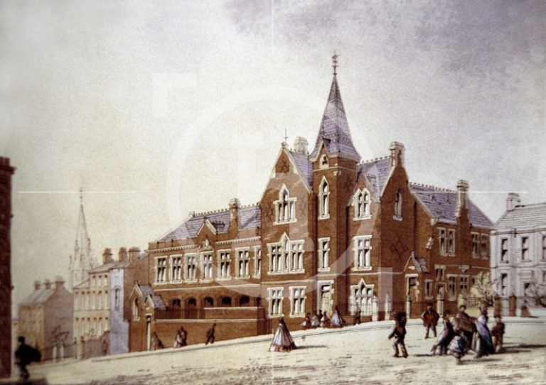 Wesleyan School, Low Hill, 1862